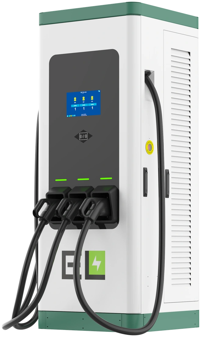 Зарядная станция Eco-link 120–240 кВт GBT + GBT + CCS2 трёхпортовая быстрая зарядная станция постоянного тока